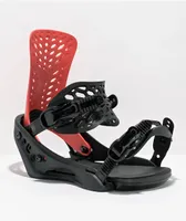 FLUX PR Red Snowboard Bindings