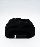 FMF Crossed Up Black Corduroy Snapback Hat