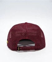 FMF Gass Deep Red Trucker Hat