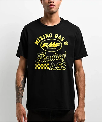 FMF Heritage Black & Yellow T-Shirt