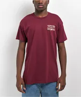 FMF Iconic Burgundy T-Shirt