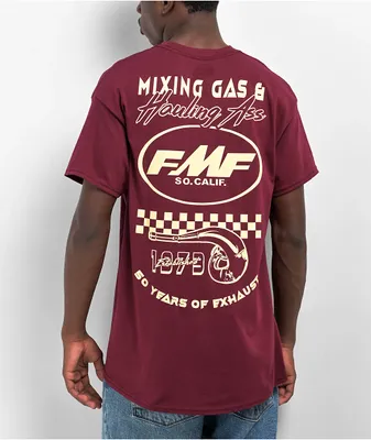 FMF Iconic Burgundy T-Shirt