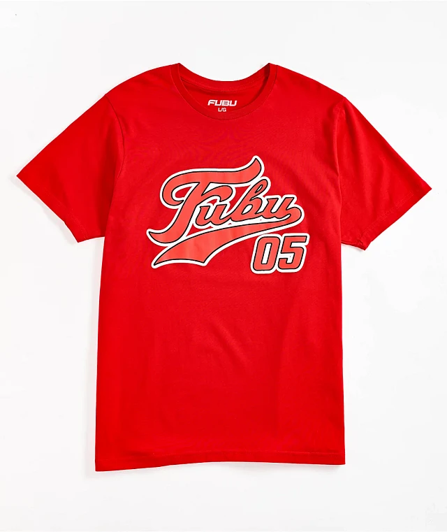 FUBU 05 Red T-Shirt | MainPlace Mall 