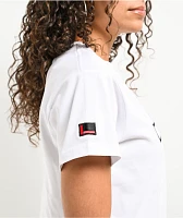 FUBU Applique Logo White T-Shirt