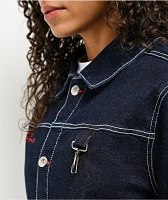 FUBU Classic Dark Blue Denim Jacket