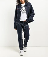 FUBU Classic Dark Blue Denim Jacket