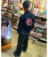 FUBU Classic Dark Blue Denim Jacket