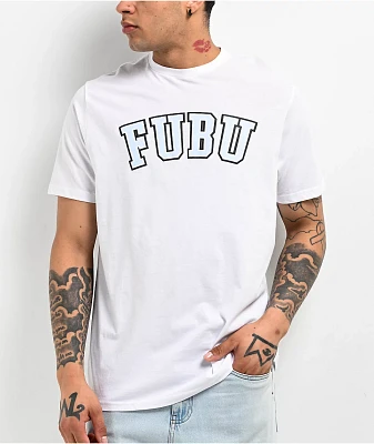 FUBU Collegiate White T-Shirt