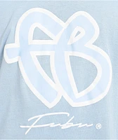 FUBU Cursive Sky Blue T-Shirt