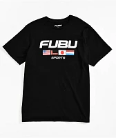 FUBU Sport Flag Black T-Shirt