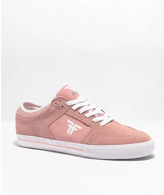 Fallen Ripper Pink & White Skate Shoes