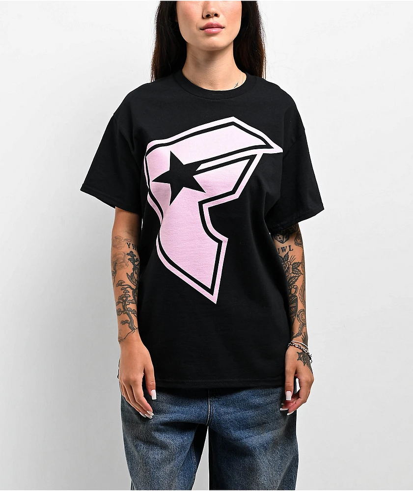 Famous Stars & Straps BOH Black & Pink T-Shirt