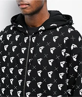 Famous Stars & Straps BOH Black Zip Hoodie