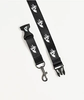 Famous Stars & Straps BOH Flames Black Lanyard