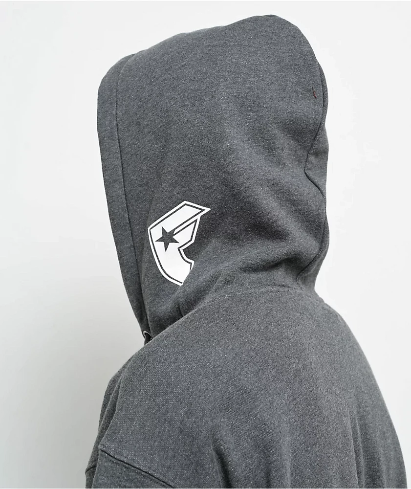 Famous Stars & Straps BOH Grey Zip Hoodie