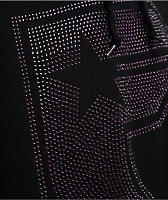 Famous Stars & Straps BOH Rhinestone Black Hoodie