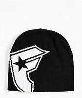 Famous Stars & Straps BOH Skully Black & White Beanie