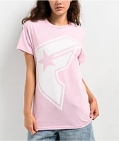 Famous Stars & Straps BOH White "F" Pink T-Shirt