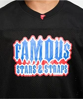 Famous Stars & Straps Black Football Jersey