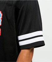 Famous Stars & Straps Black Football Jersey