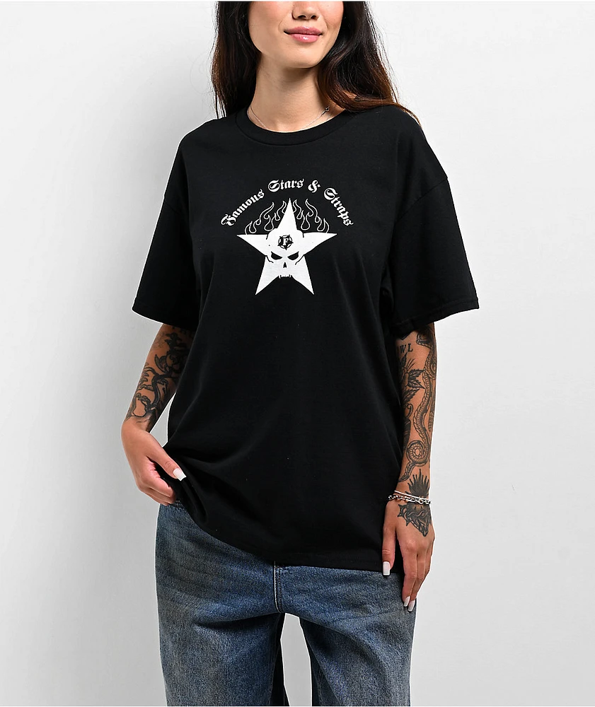 Famous Stars & Straps Dirty Black Summer T-Shirt