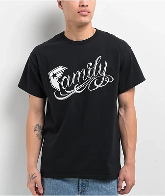 Famous Stars & Straps Family Black T-Shirt