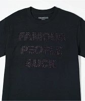 Famous Stars & Straps People Suck Black T-Shirt