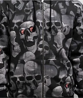 Famous Stars & Straps Skulls Black Zip Hoodie