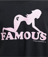 Famous Stars & Straps Trucker Girl Black T-Shirt