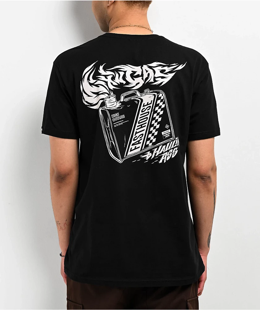 Fasthouse Mixin Black T-Shirt