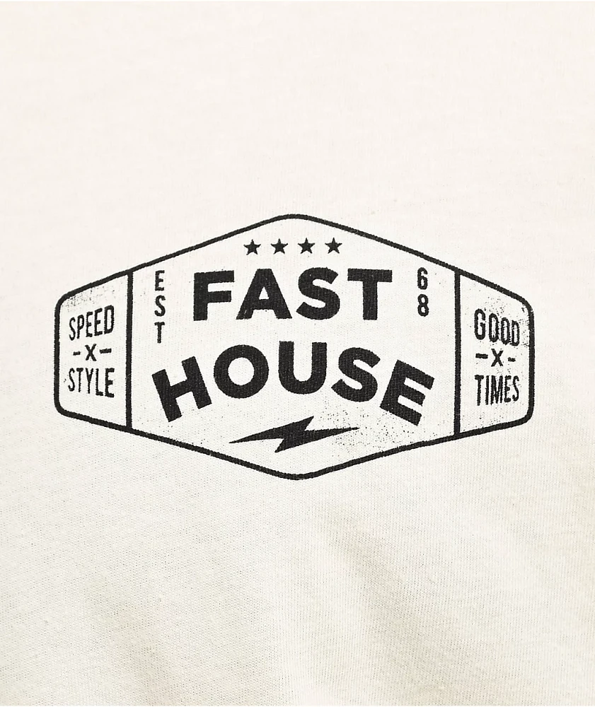 Fasthouse Station Natural T-Shirt 