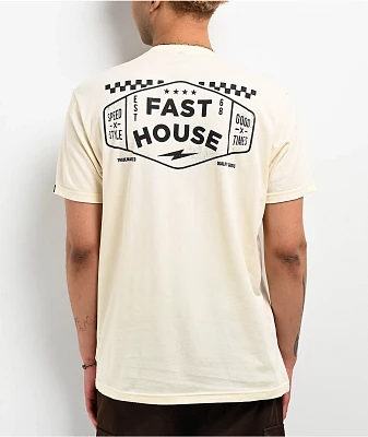 Fasthouse Station Natural T-Shirt 