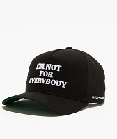 Field Grade Not For Everybody Black Snapback Hat