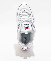 Fila Disruptor 2 Wedge White Platform Shoes