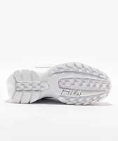 Fila Disruptor 2 Wedge White Platform Shoes