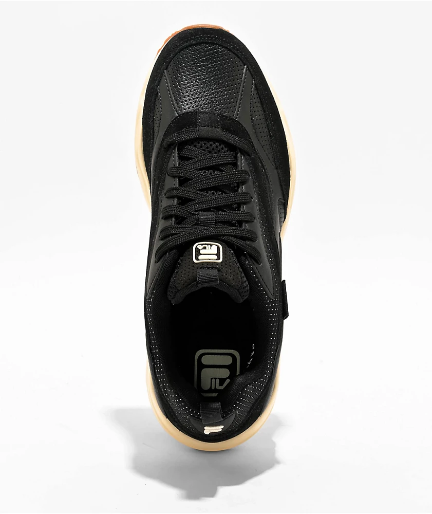 Fila Fastic Black & Gardenia White Shoes