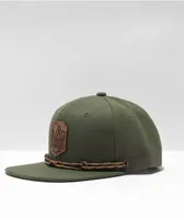 Findlay Crown Point Olive Snapback Hat