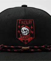 Findlay Deathstronaut Black Snapback Hat