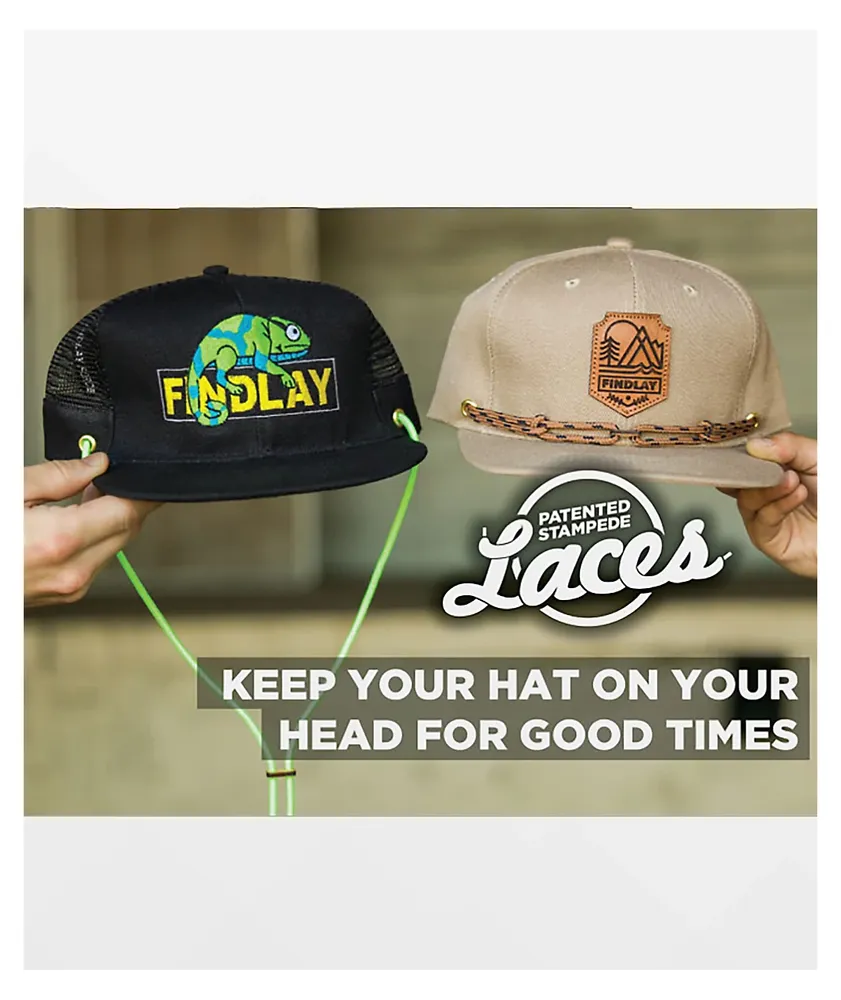 Findlay Exosso Black Snapback Hat