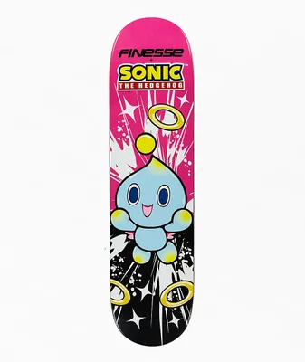 Finesse x Sonic Chao 8.0" Skateboard Deck