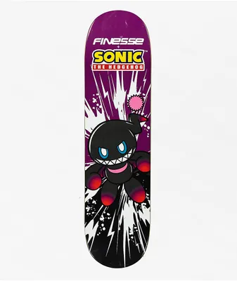 Finesse x Sonic the Hedgehog Dark Chaos 8.0" Skateboard Deck