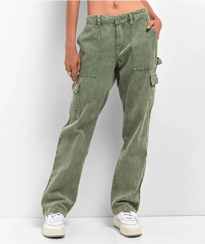 Dickies Forest Green Corduroy Carpenter Pants