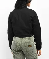 Fivestar General Service Black Crop Work Jacket