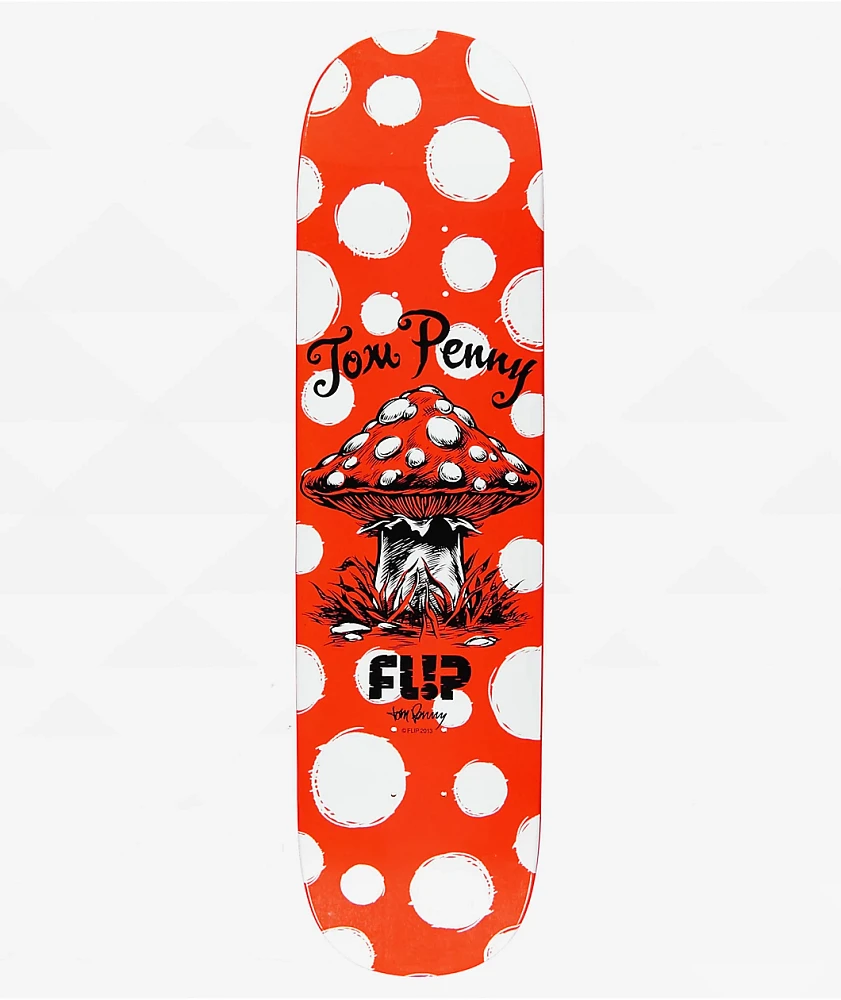 Flip Penny Dots Red 8.125" Skateboard Deck