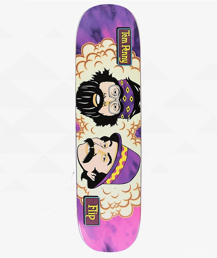 Flip Penny Toms Friends Purple Haze 8.25" Skateboard Deck