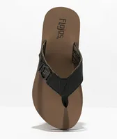 Flojos Estilier Lite Black Camo & Tan Sandals