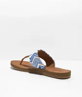 Flojos Grace Blue Sandals