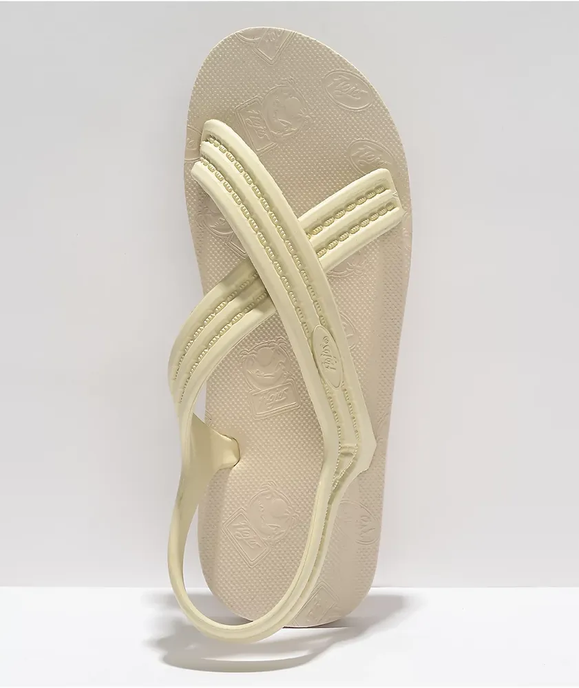 Flojos Original 101 Ivory Sandals