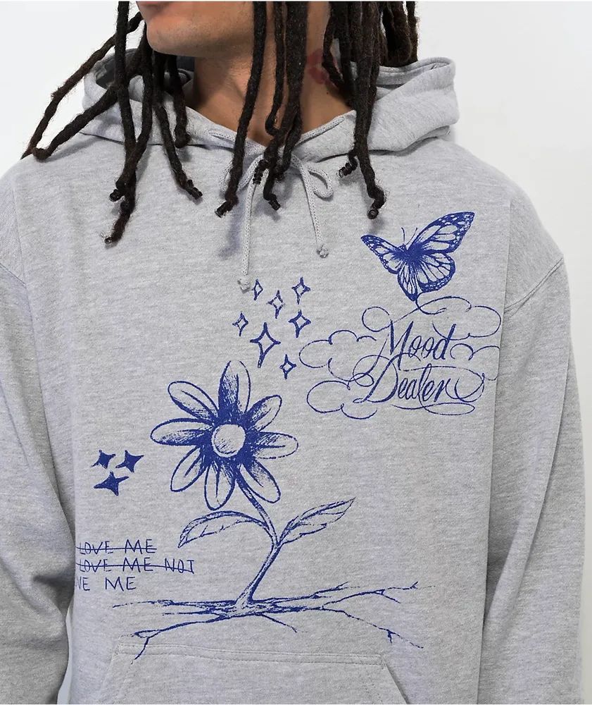 Floristry Studios Doodle Grey Hoodie