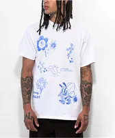 Floristry Studios Doodle White T-Shirt